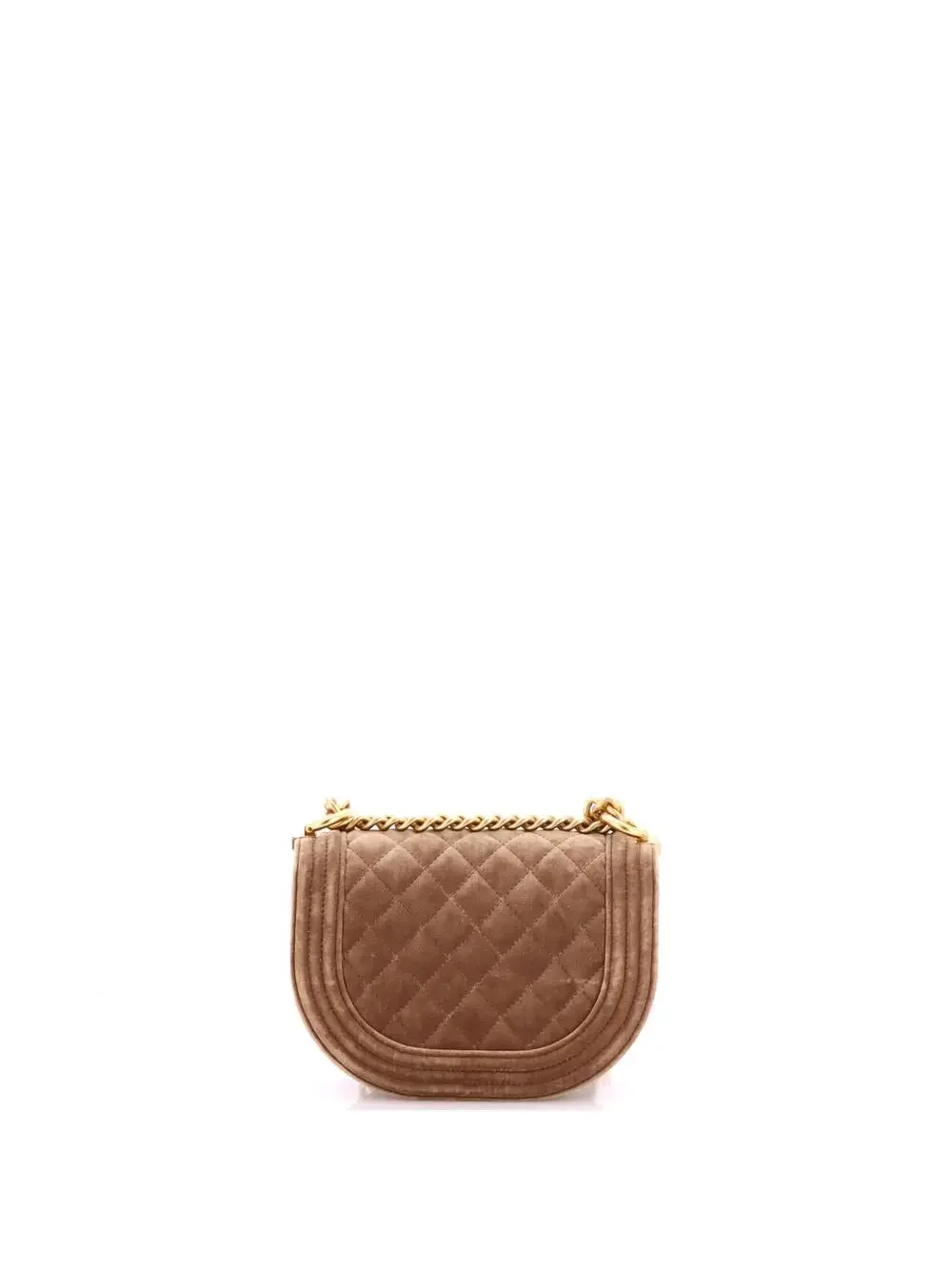 Chanel Boy Curved Messenger Bag Quilted #343387C40B